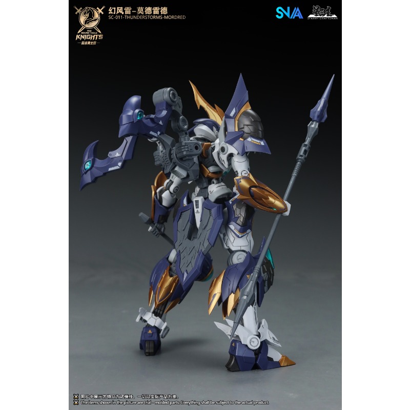 SNAA SC-011 Thunderstorms Mord - đánh giá và giá Model Kit Lancelot