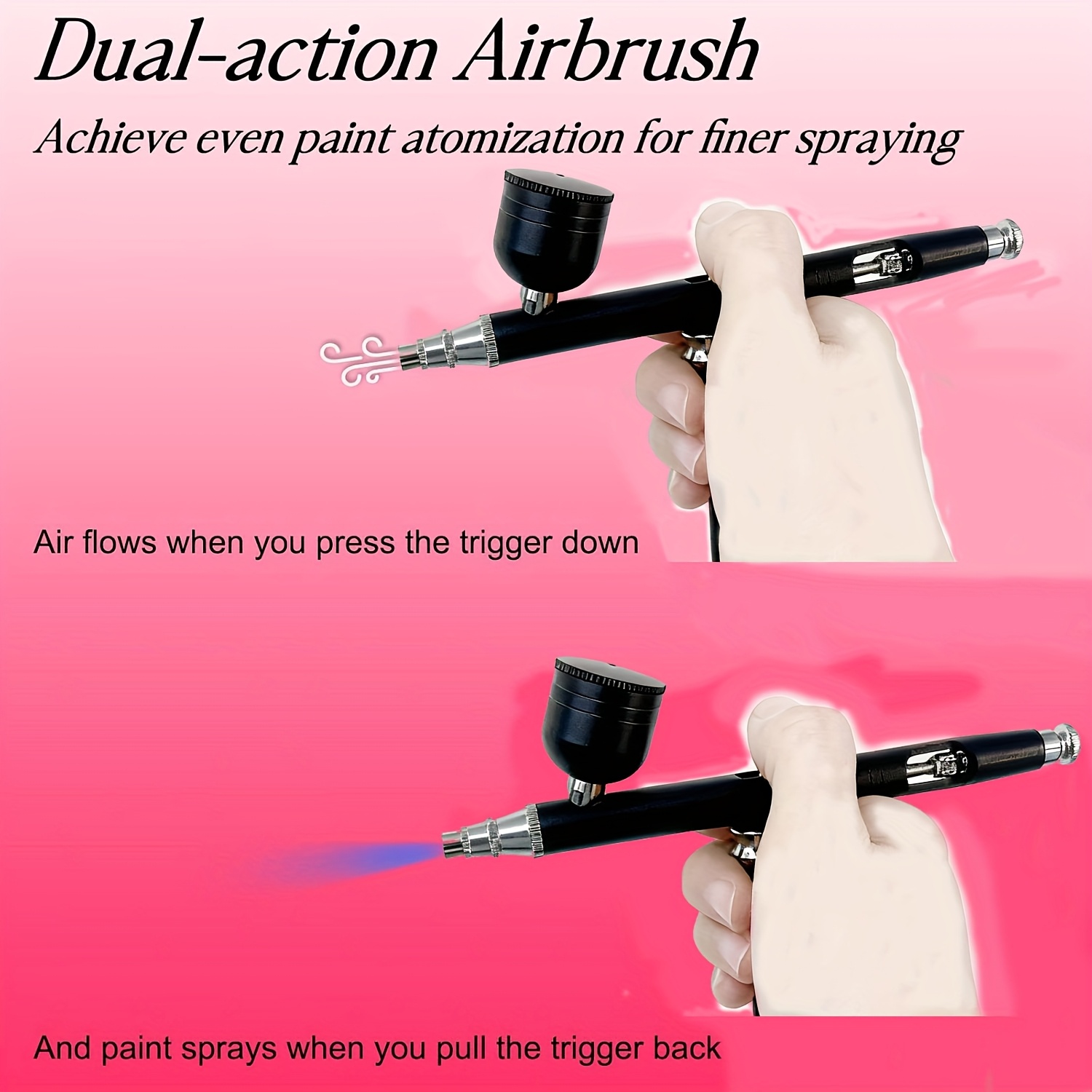 0.3mm Gravity-Feed Dual-Action - đánh giá và giá Paint Model Kit