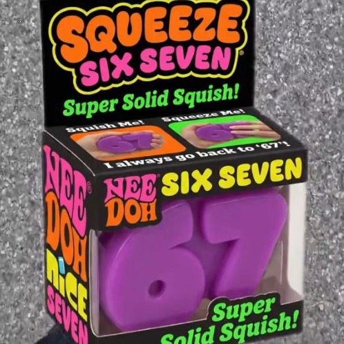 Six Seven Number TPR Squishy T - đánh giá và giá Model Kit Eva