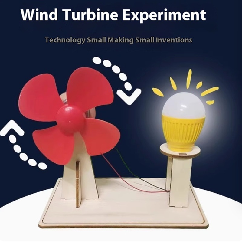 DIY Wooden Wind Turbine Model  - đánh giá và giá Model Kit Fantasy