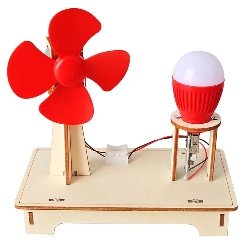 DIY Wooden Wind Turbine Model  - đánh giá và giá Model Kit Fantasy
