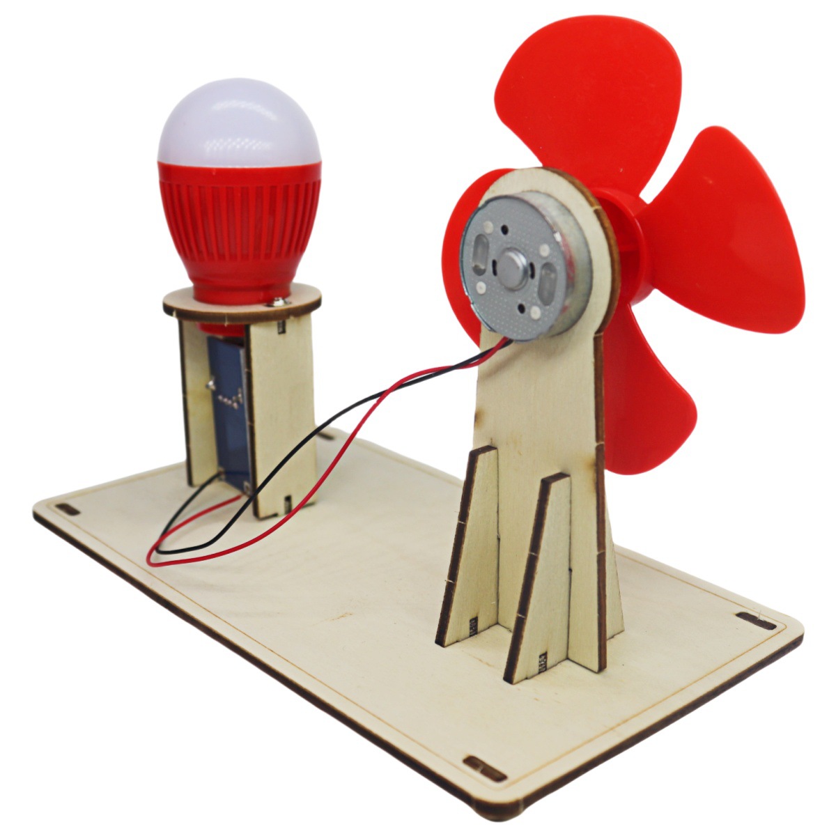 DIY Wooden Wind Turbine Model  - đánh giá và giá Model Kit Fantasy