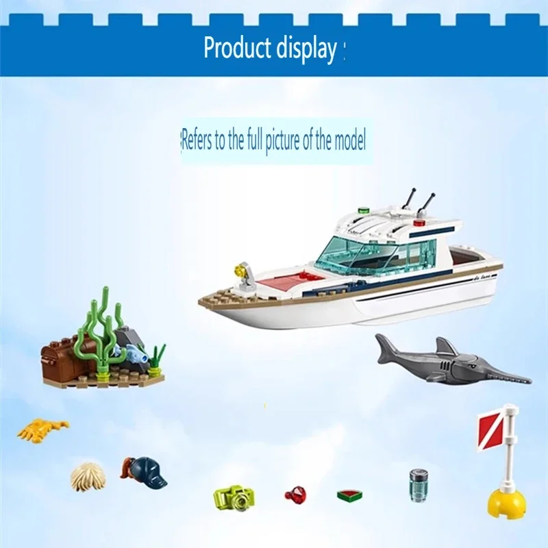City Series 60221 Sunshine Div - đánh giá và giá Model Kit Yacht